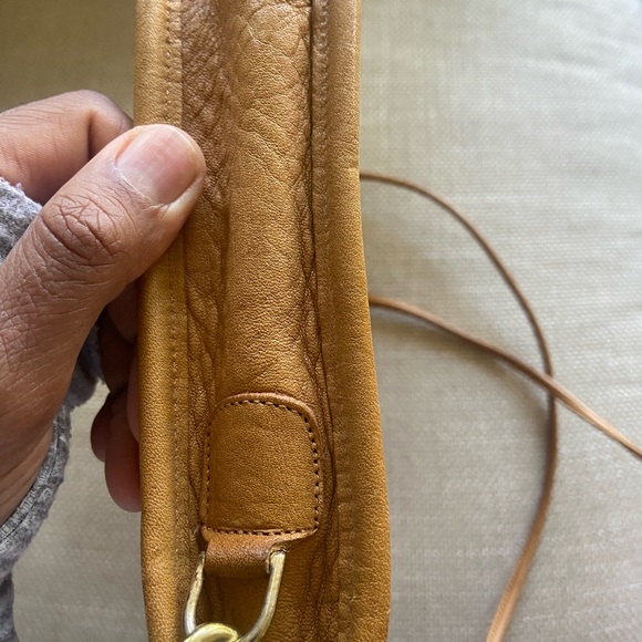 A coach 1970s purse with coach leatherware embossed. Light use. Camel colored. - Picture 9 of 9